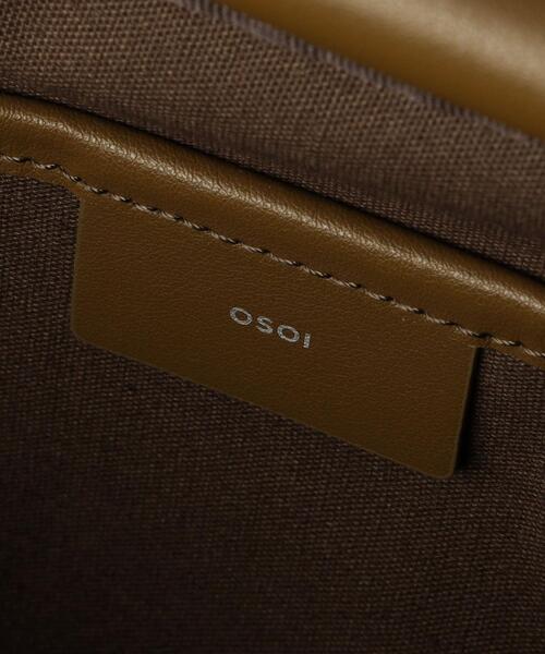 OSOI（オソイ）の「＜OSOI＞MINI BROTバッグ（ショルダーバッグ・レディース・ライトブルー/ブラック/オリーブ/ナチュラル・FREE）」の8枚目の写真