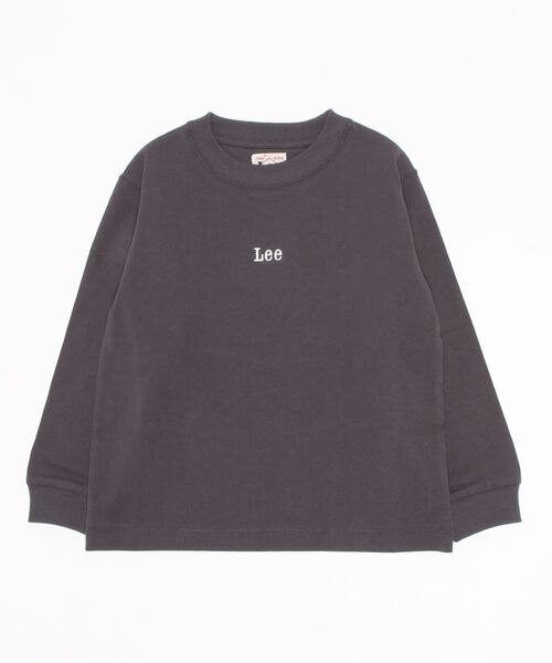 Lee（リー）の「Lee/リー【110-150㎝】バックプリントロングスリーブTシャツ (親子リンク対応)（Tシャツ/カットソー・キッズ・ホワイト/チャコール・110/120/130/140/150）」の10枚目の写真