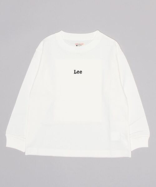 Lee（リー）の「Lee/リー【110-150㎝】バックプリントロングスリーブTシャツ (親子リンク対応)（Tシャツ/カットソー・キッズ・ホワイト/チャコール・110/120/130/140/150）」の11枚目の写真