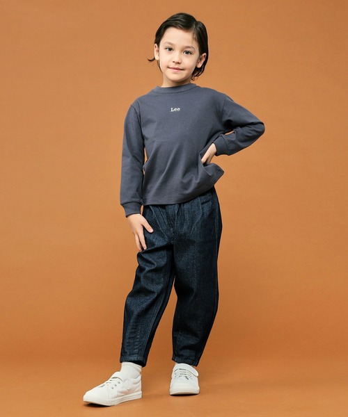 Lee（リー）の「Lee/リー【110-150㎝】バックプリントロングスリーブTシャツ (親子リンク対応)（Tシャツ/カットソー・キッズ・ホワイト/チャコール・110/120/130/140/150）」の20枚目の写真