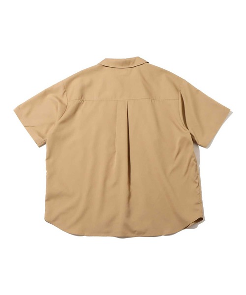 ANNA SUI（アナスイ）の「ANNA SUI Archive ワンポイント刺繍ロゴ ジップアップシャツ【SP】（シャツ/ブラウス・メンズ・ブラック/ブルー/ベージュ・M/XL/L）」の16枚目の写真