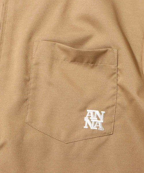 ANNA SUI（アナスイ）の「ANNA SUI Archive ワンポイント刺繍ロゴ ジップアップシャツ【SP】（シャツ/ブラウス・メンズ・ブラック/ブルー/ベージュ・M/XL/L）」の18枚目の写真