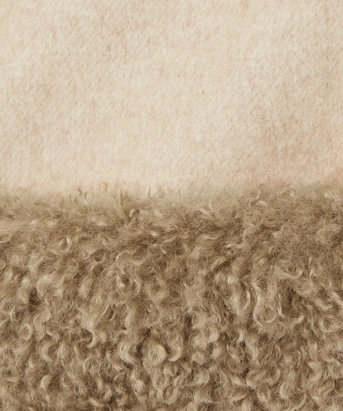 qualite（カリテ）の「ドッキングファージレ（ベスト・レディース・オフホワイト/グレイッシュベージュ・フリー）」の11枚目の写真