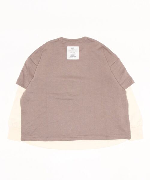 GENERATOR（ジェネレーター）の「GENERATOR/ジェネレーター MILIS レイヤードプルオーバー（その他トップス・キッズ・アッシュグレー/ブラック/カーキ・M/L/XL）」の8枚目の写真