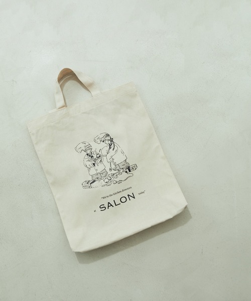 SALON adam et rope'(サロン アダム エ ロペ)の「【Ryuto Miyake for SALON】マルシェトートバッグ(トートバッグ・レディース・ブラック/ブラック系その他/ブラック系その他2/ブラック系その他3・FREE)」の12枚目の写真