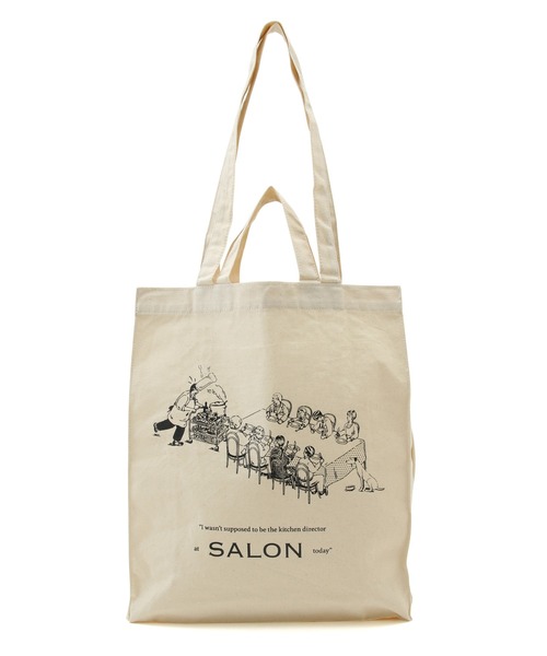 SALON adam et rope'(サロン アダム エ ロペ)の「【Ryuto Miyake for SALON】マルシェトートバッグ(トートバッグ・レディース・ブラック/ブラック系その他/ブラック系その他2/ブラック系その他3・FREE)」の20枚目の写真