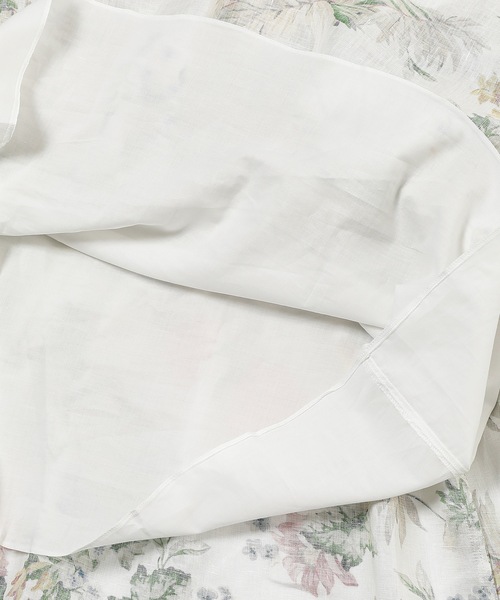 Erdem(アーデム)の「SLEEVELESS MINI DRESS WITH RUFFLE AT NECK(ワンピース・レディース・ホワイト・6)」の5枚目の写真