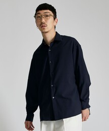 city | COLOR BLOCK PLACKET LS SHIRT(シャツ/ブラウス)