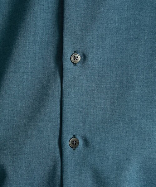 city(シティ)の「COLOR BLOCK PLACKET LS SHIRT/リラックスルーズシャツ(シャツ/ブラウス・メンズ・ライトグレー/ネイビー/ライトブルーグレー・1/2/3)」の10枚目の写真
