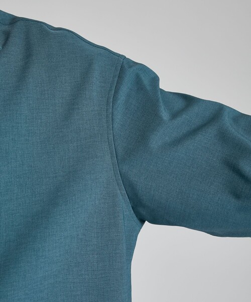 city(シティ)の「COLOR BLOCK PLACKET LS SHIRT/リラックスルーズシャツ(シャツ/ブラウス・メンズ・ライトグレー/ネイビー/ライトブルーグレー・1/2/3)」の11枚目の写真