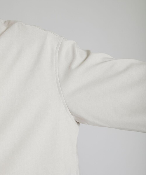 city(シティ)の「COLOR BLOCK PLACKET LS SHIRT/リラックスルーズシャツ(シャツ/ブラウス・メンズ・ライトグレー/ネイビー/ライトブルーグレー・1/2/3)」の21枚目の写真