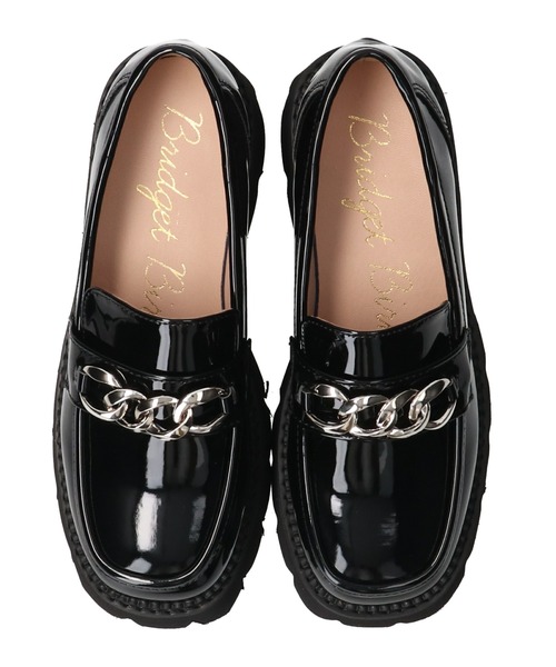 Bridget Birkin（ブリジットバーキン）の「【Bridget Birkin】ボリュームソールチェーンローファー(521644)（ローファー・レディース・ブラック/ブラック系その他・L/M/LL/S）」の10枚目の写真