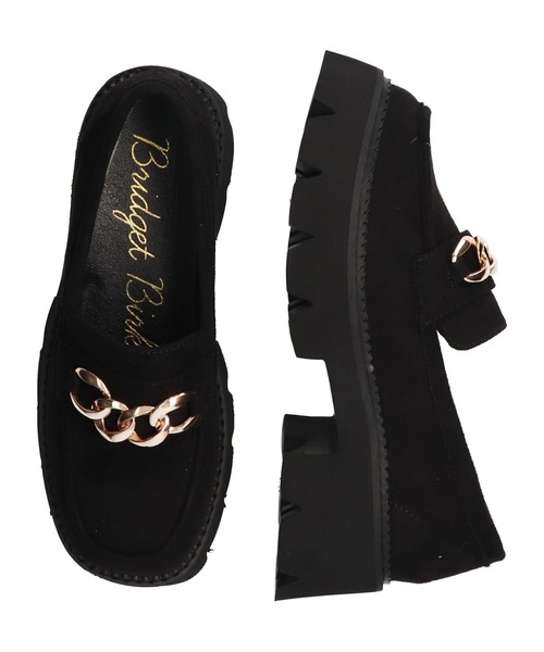 Bridget Birkin（ブリジットバーキン）の「【Bridget Birkin】ボリュームソールチェーンローファー(521644)（ローファー・レディース・ブラック/ブラック系その他・L/M/LL/S）」の11枚目の写真