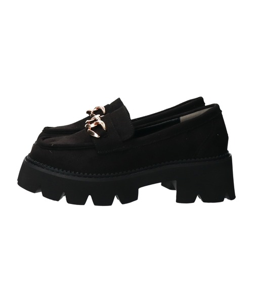 Bridget Birkin（ブリジットバーキン）の「【Bridget Birkin】ボリュームソールチェーンローファー(521644)（ローファー・レディース・ブラック/ブラック系その他・L/M/LL/S）」の9枚目の写真