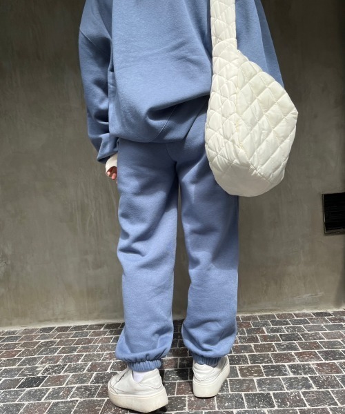 nemne store(ネンネストア)の「【低身長用サイズあり】裏起毛スウェットパンツ(スウェットパンツ・レディース・オートミール/ブルー・SMALL/MEDIUM)」の12枚目の写真
