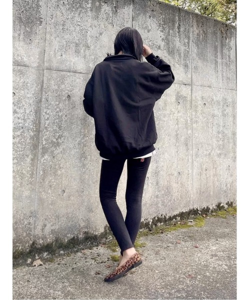 HONEYSUCKLE ROSE（ハニーサックルローズ）の「【HONEYSUCKLE ROSE】「nobee」レギンススキニーパンツ（その他パンツ・レディース・ダークインディゴブルー/ホワイト×ブラック/ブラック/ライトインディゴブルー/ネイビー/ノンウォッシュ・S/XS/L/M/XL）」の21枚目の写真