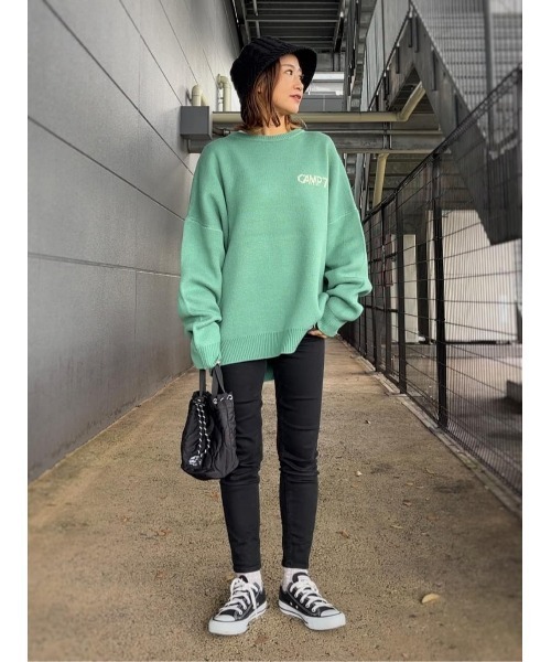 HONEYSUCKLE ROSE（ハニーサックルローズ）の「【HONEYSUCKLE ROSE】「nobee」レギンススキニーパンツ（その他パンツ・レディース・ダークインディゴブルー/ホワイト×ブラック/ブラック/ライトインディゴブルー/ネイビー/ノンウォッシュ・S/XS/L/M/XL）」の7枚目の写真