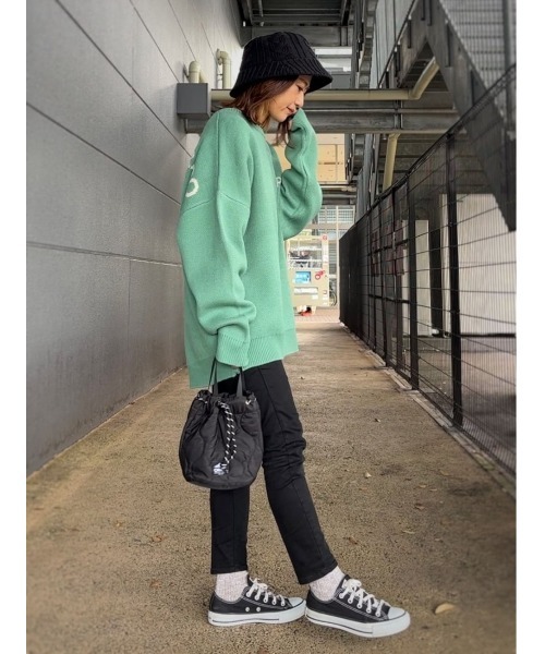 HONEYSUCKLE ROSE（ハニーサックルローズ）の「【HONEYSUCKLE ROSE】「nobee」レギンススキニーパンツ（その他パンツ・レディース・ダークインディゴブルー/ホワイト×ブラック/ブラック/ライトインディゴブルー/ネイビー/ノンウォッシュ・S/XS/L/M/XL）」の8枚目の写真