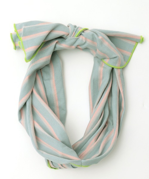 チチカカ（チチカカ）の「ボーダーヘアバンド（ヘアバンド・レディース・グレー/ピンク/ブルー・FREE）」の15枚目の写真