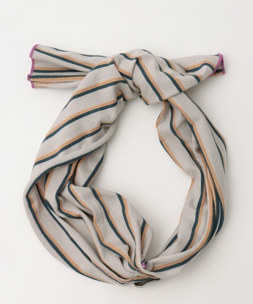 チチカカ（チチカカ）の「ボーダーヘアバンド（ヘアバンド・レディース・グレー/ピンク/ブルー・FREE）」の16枚目の写真