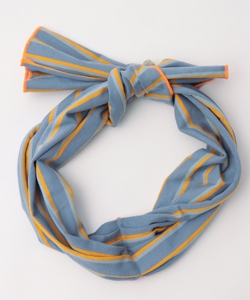 チチカカ（チチカカ）の「ボーダーヘアバンド（ヘアバンド・レディース・グレー/ピンク/ブルー・FREE）」の17枚目の写真