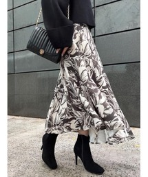 rienda | ツイストカットフレアスカート(スカート)