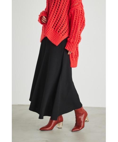 rienda（リエンダ）の「ツイストカットフレアスカート（スカート・レディース・ブラック/ベージュ系その他/ホワイト系その他/ブルー系その他3・SMALL/MEDIUM）」の9枚目の写真