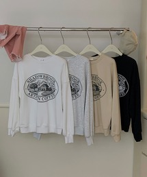 フロントプリントスウェット