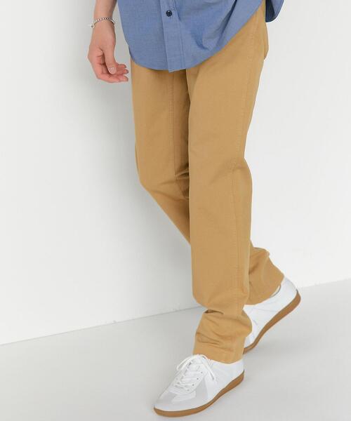 green label relaxing（グリーンレーベルリラクシング）の「アーバンスリムフィットチノ パンツ -ストレッチ-（チノパンツ・メンズ・ブラック/ベージュ/ネイビー/モカ・S/M/L/XL）」の3枚目の写真