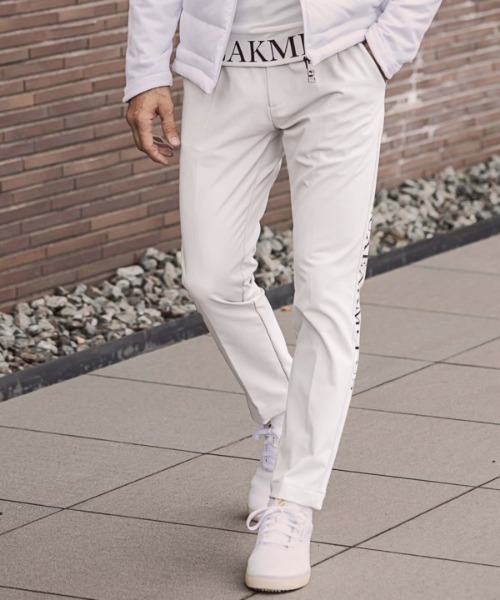 Luxeakmplus リュクスエイケイエムプラス ゴルフ サイドロゴウィンドスラックス ゴルフグッズ Luxeakmplus リュクス エイケイエムプラス のファッション通販 Zozotown