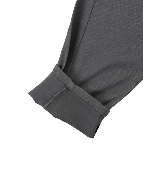 GROOVY COLORS（グルービーカラーズ）の「ストレッチツイル TWIST ロングパンツ（その他パンツ・キッズ・チャコールグレー/ブラック/カーキ・140/130）」の14枚目の写真