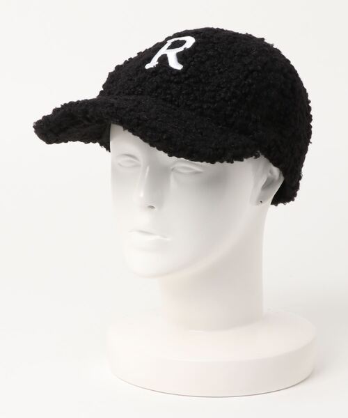 clear（クリア）の「ボア刺繍キャップ/帽子（キャップ・レディース・ブラック/アイボリー/ベージュ・F）」の10枚目の写真