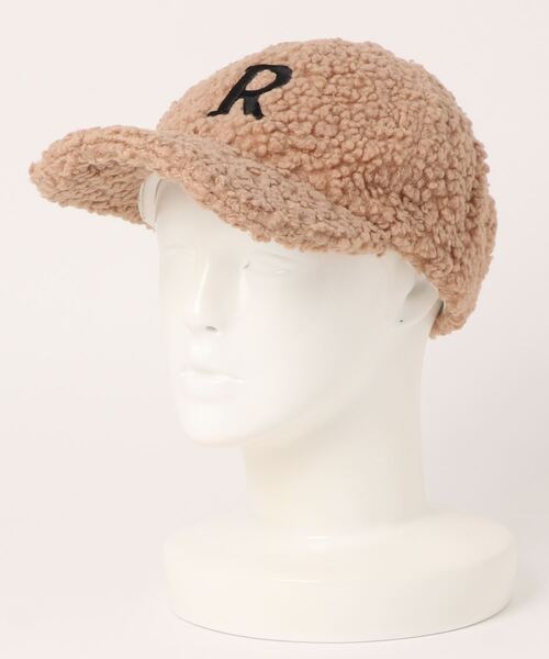 clear（クリア）の「ボア刺繍キャップ/帽子（キャップ・レディース・ブラック/アイボリー/ベージュ・F）」の11枚目の写真