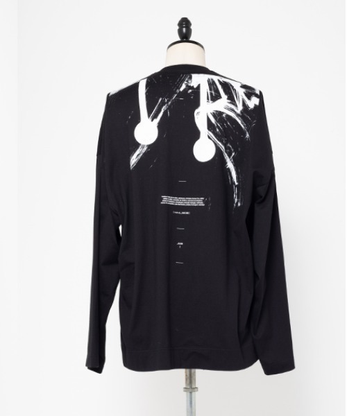 JULIUS(ユリウス)の「JULIUS/ユリウス/LS T-SHIRTS(Tシャツ/カットソー・メンズ・ブラック/イエロー/ホワイト・1/2/3)」の3枚目の写真
