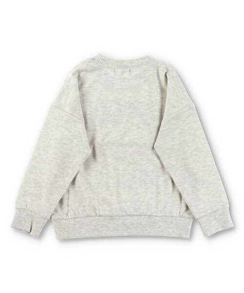 BRANSHES(ブランシェス)の「【カラバリ】カレッジロゴトレーナー(スウェット・キッズ・ブルー/レッド/ネイビー/ブラック/杢グレー・110/140/160/90/100/120/130/150)」の13枚目の写真