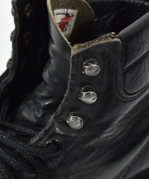 RED WING SHOES（レッドウィング）の「【ヴィンテージ古着】RED WING SHOES / レッドウィング 前期プリントタグ ロガブーツ USA製（ブーツ・メンズ・ブラック・7）」の3枚目の写真