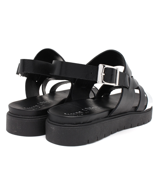 ROSE BUD（ローズバッド）の「(KAREN LIPPS)バックストラップサンダル（サンダル・レディース・ホワイト/ブラック・36/37/38/39）」の5枚目の写真