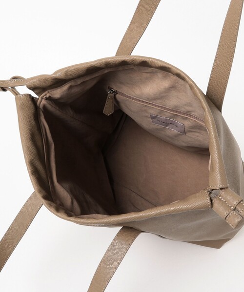 BEAMS LIGHTS（ビームスライツ）の「BEAMS LIGHTS / マイクロファイバー 巾着 トートバッグ（トートバッグ・メンズ・ブラック/ブラウン系その他2・ONE SIZE）」の9枚目の写真