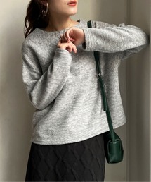 Chez toi | ニットソーリブ切替プルオーバー(Tシャツ/カットソー)