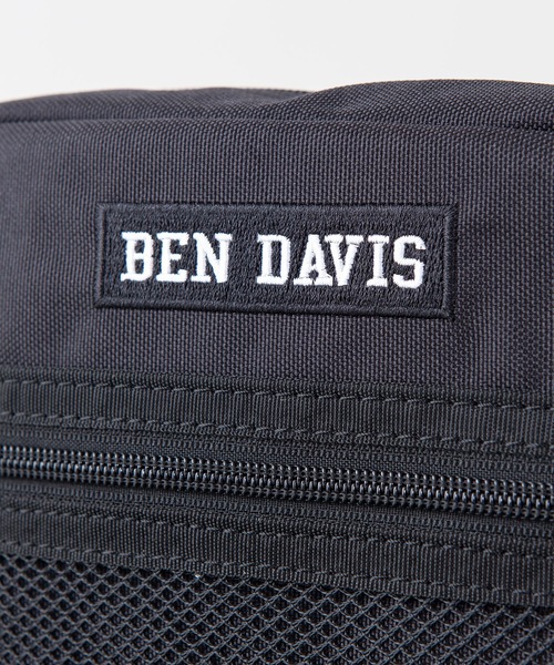 BEN DAVIS（ベンデイビス）の「【BEN DAVIS/ベンデイビス】ワイドショルダーバッグ ワンポイントブランドロゴ（ショルダーバッグ・メンズ・ブラック/ブラック系その他2/ブラック系その他・FREE）」の11枚目の写真