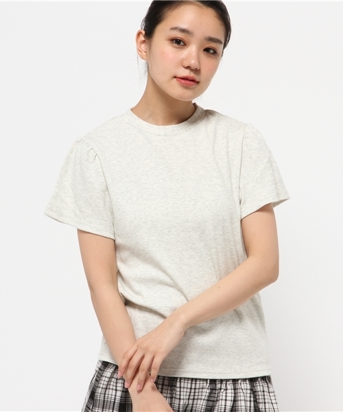 mystic（ミスティック）の「スパンテレコハイネック（Tシャツ/カットソー・レディース・ベージュ/ブラック/カーキ/オフホワイト・ﾌﾘ-）」の4枚目の写真