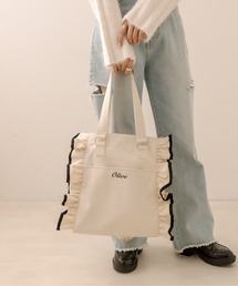 OLIVE des OLIVE | フリルトートバッグ(トートバッグ)
