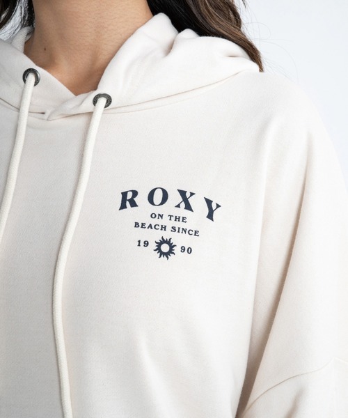 ROXY(ロキシー)の「ON THE BEACH HOODIE/ロキシープルオーバーパーカー(パーカー・レディース・ピンク/オレンジ/ブルー/ホワイト・MEDIUM/LARGE/SMALL)」の7枚目の写真