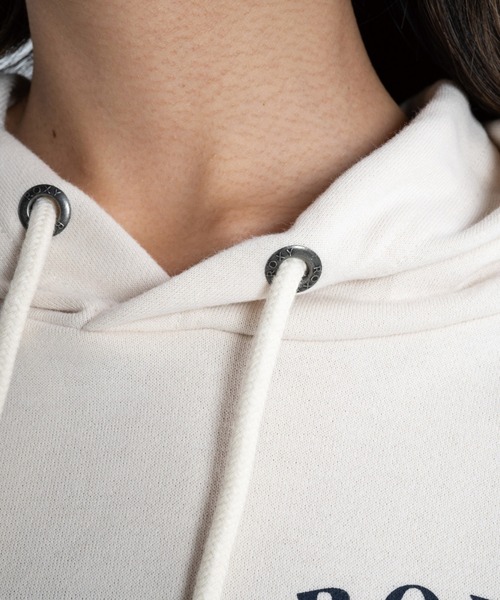 ROXY(ロキシー)の「ON THE BEACH HOODIE/ロキシープルオーバーパーカー(パーカー・レディース・ピンク/オレンジ/ブルー/ホワイト・MEDIUM/LARGE/SMALL)」の8枚目の写真