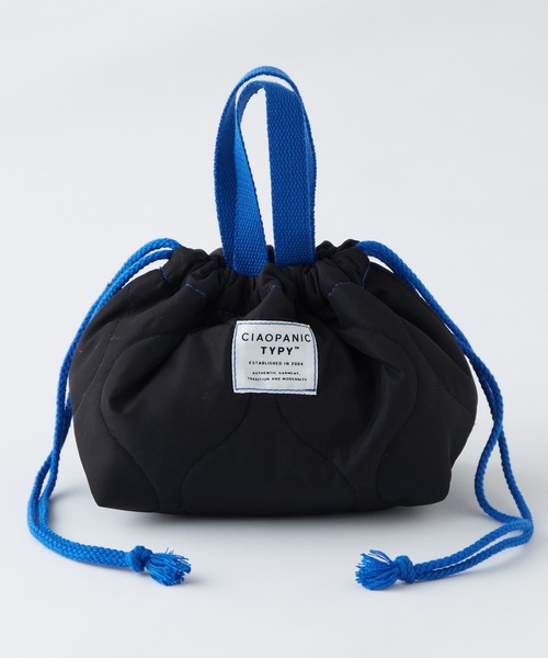 CIAOPANIC TYPY（チャオパニックティピー）の「【KIDS】【NewTYPYLife】キルティングマルチ巾着バッグ（ハンドバッグ・キッズ・ブラック/カーキ/アイボリー・ONE SIZE）」の7枚目の写真