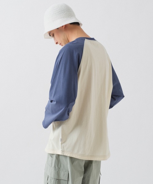 WHIMSIC(ウィムジック)の「【UNISEX】ベースボールロングスリーブTEE(Tシャツ/カットソー・メンズ・グレー系その他/チャコールグレー/ホワイト系その他2/ホワイト系その他/グレー系その他2・FREE)」の8枚目の写真