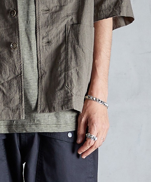 EGO TRIPPING（エゴトリッピング）の「ab1562-CLASSY STUDS RING #7 