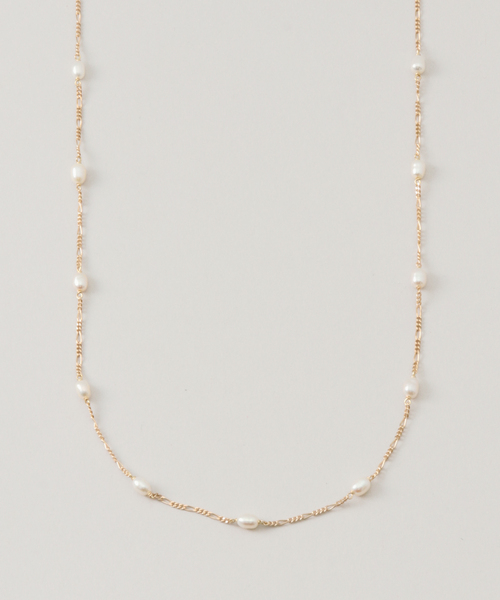 La TOTALITE（ラトータリテ）の「【PEARL INTERNATIONAL/パールインターナショナル】chain pearl necklace（ネックレス・レディース・ゴールド・FREE）」の4枚目の写真