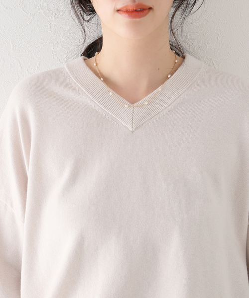 La TOTALITE（ラトータリテ）の「【PEARL INTERNATIONAL/パールインターナショナル】chain pearl necklace（ネックレス・レディース・ゴールド・FREE）」の9枚目の写真