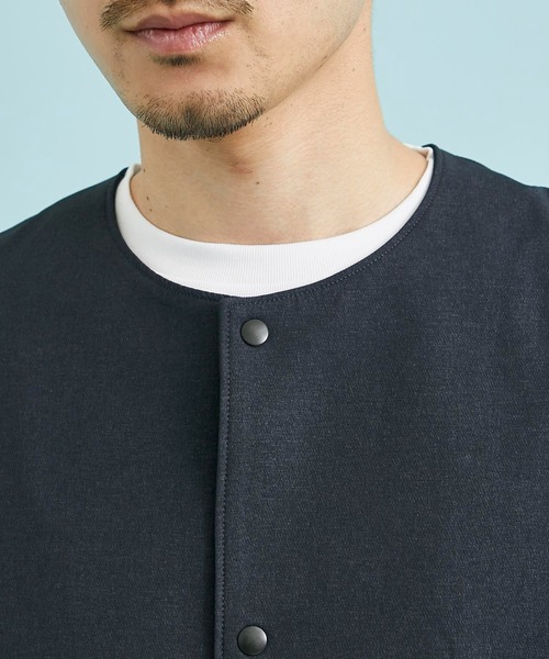 CITY TOKYO（シティトウキョウ）の「AUTHENTICスタジアムベスト（ベスト・メンズ・ダークグレー/ブルー・1/2）」の9枚目の写真